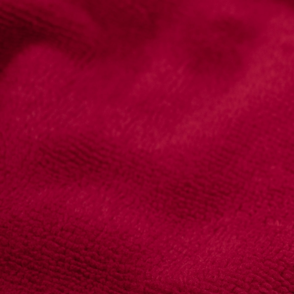 Bamboo Fleece Doubleface dunkelrot