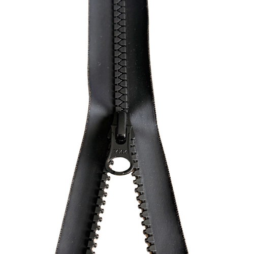 YKK WASSERDICHT teilbarer Reißverschluss Jacken Krampe schwarz