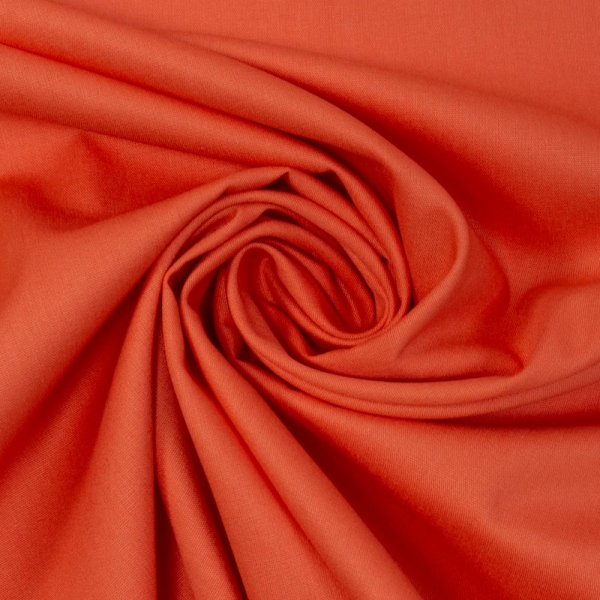 Edle Baumwollwebware orange