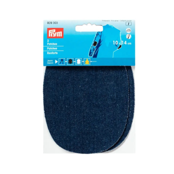 Prym Patches 10x14cm jeans-dunkel