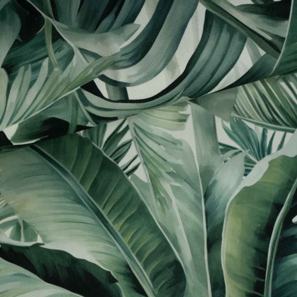 Canvas Dschungel Blätter grün