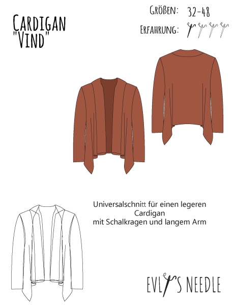 eBook VIND Cardigan