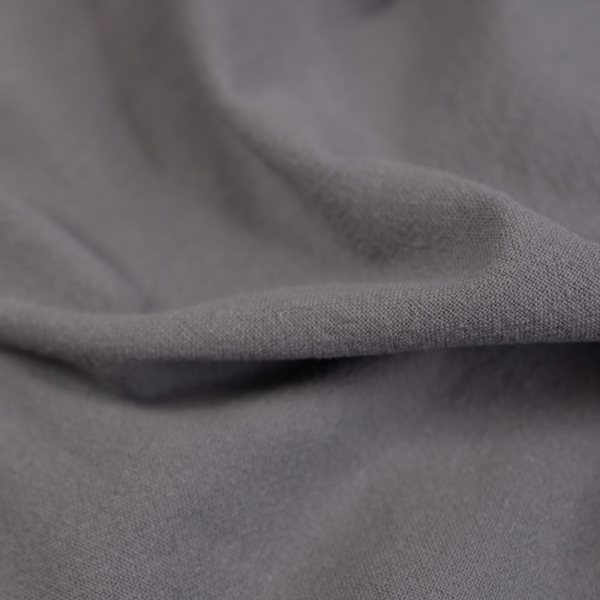 Baumwolle Stonewashed grau