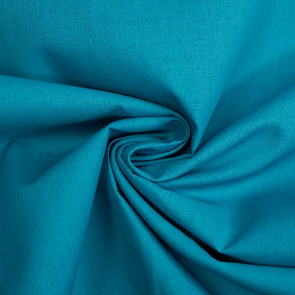 Baumwollwebware Fahnentuch 280cm Breite türkis
