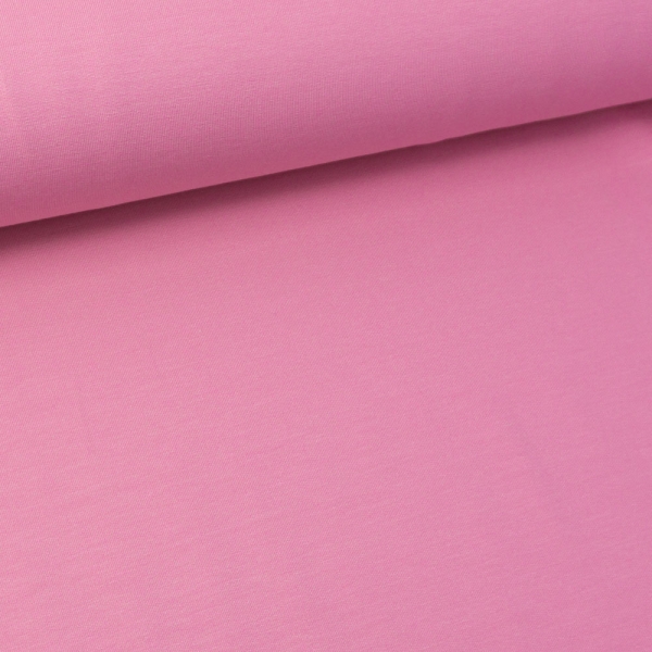 2,90m Zuschnitt B-Ware Bamboo Sommersweat Soft Uni rosa