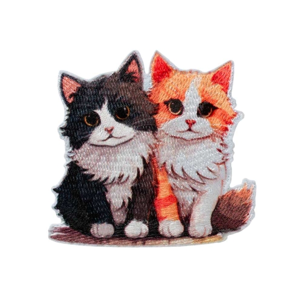 Applikation Katzen paar