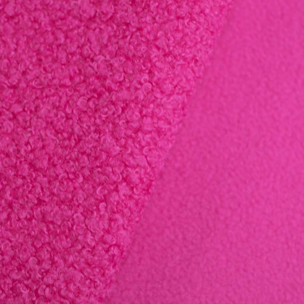 Jacken- & Mantelteddy Dick mit Fleece pink