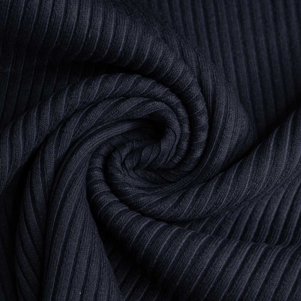 Grobstrick Bündchen dark navy