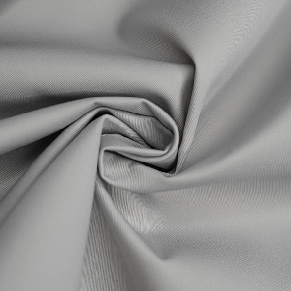 Dicker Twill hellgrau für Arbeitskleidung