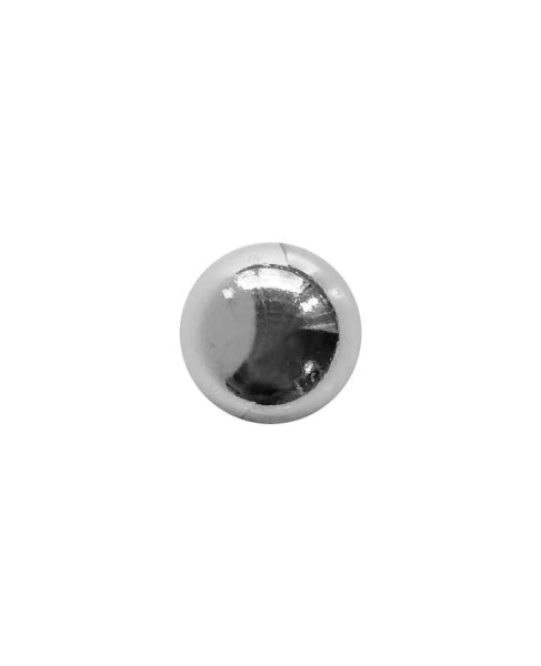 Metallknopf 14mm silber