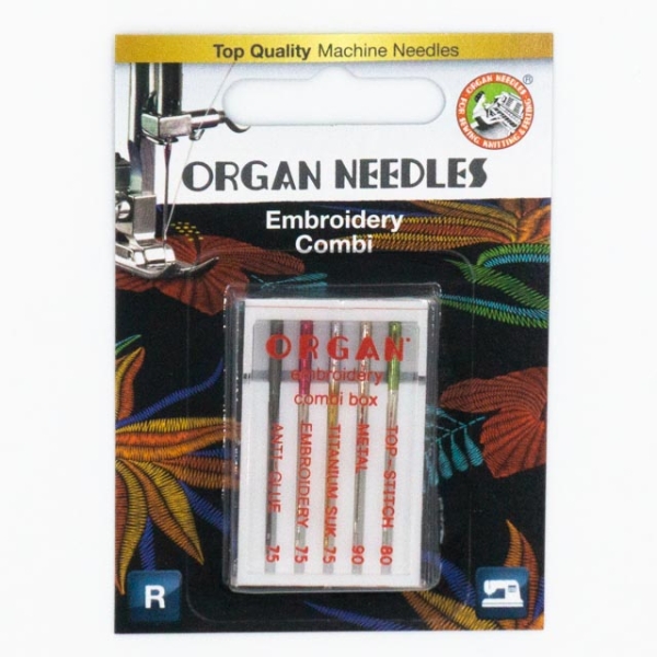 Organ Kombi Stick/Embroidery 5 Stk. Stärke 75-90