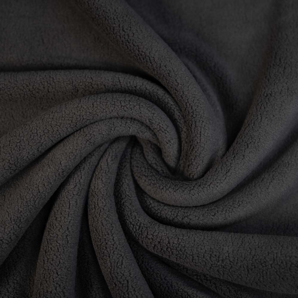 Microfleece Supersoft Doubleface schwarz