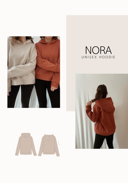 Schnittmuster Nora Hoodie sewityourselfpattern