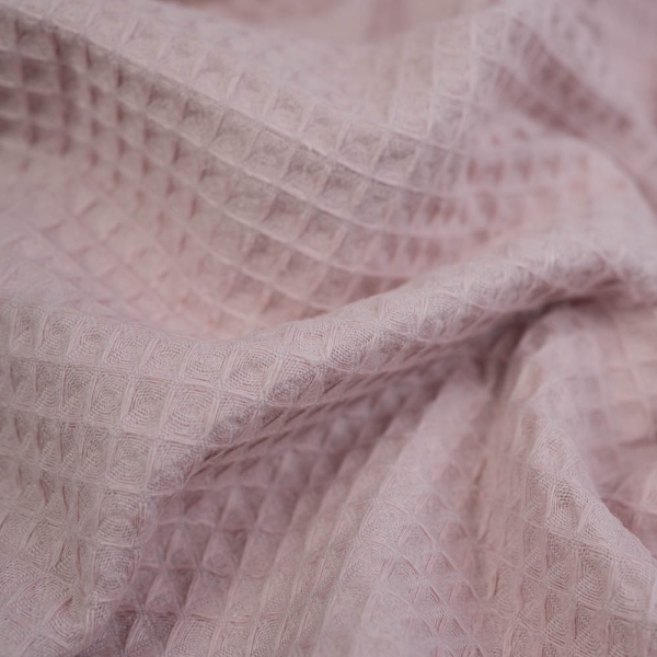 Waffelpiqué altrosa hell