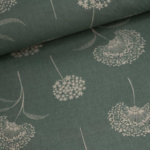 Canvas Pusteblume dusty mint