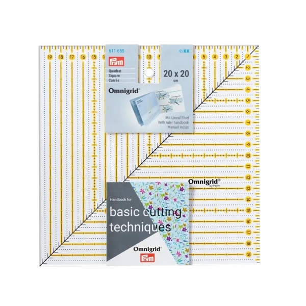 Prym Patchwork-Lineal Square 20 x 20 cm