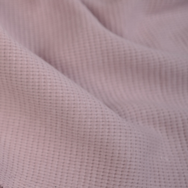 Waffeljersey Baumwolle altrosa