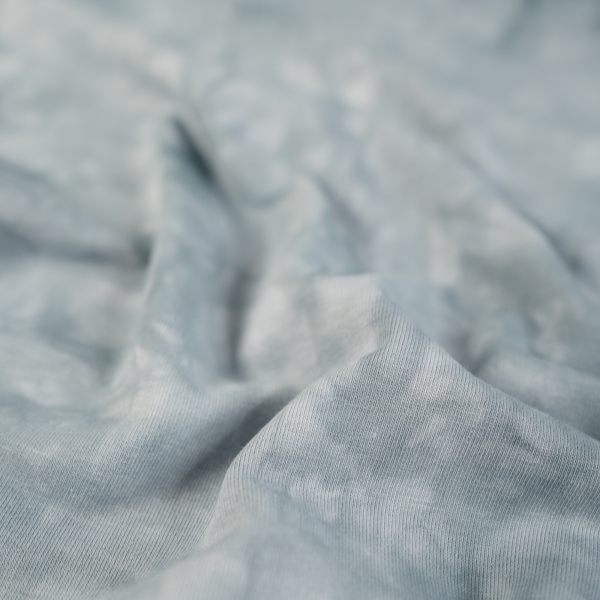 Sweat French Terry Batik jeansblau
