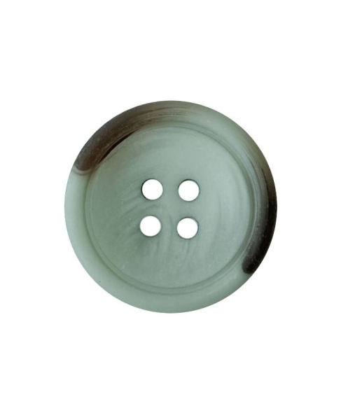 Modeknopf rund 25mm hellblau