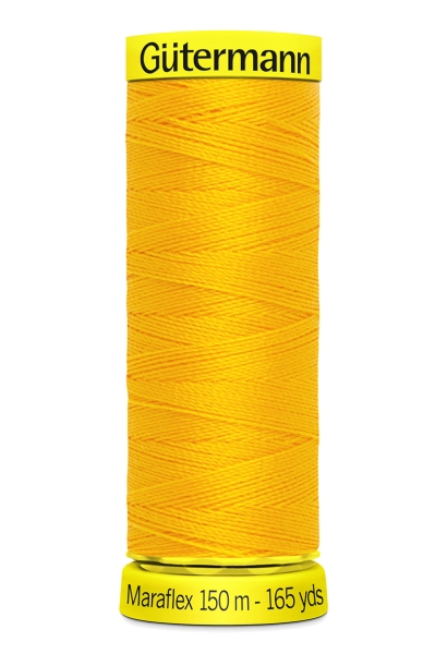 Elastisches Garn Gütermann Maraflex 150m gelb Nr. 417