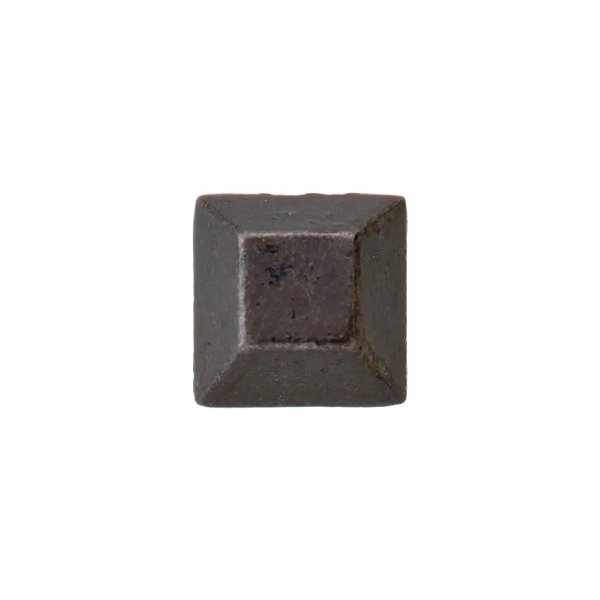 Zierniete Quadrat 8mm titan
