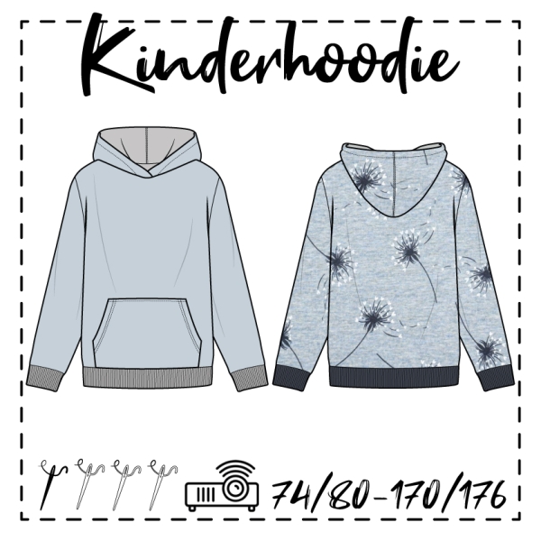 Schnittmuster KINDERHOODIE