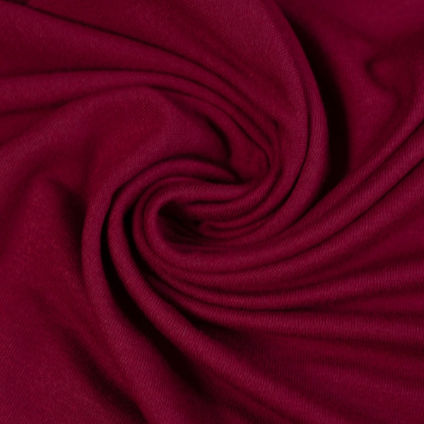 Viskosejersey bordeaux