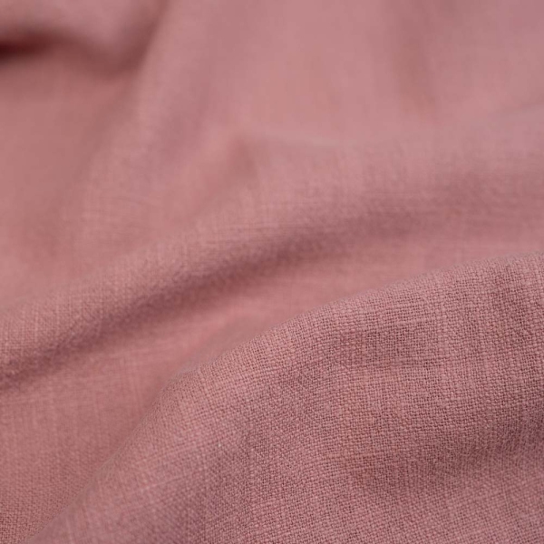 Leinen Stonewashed altrosa
