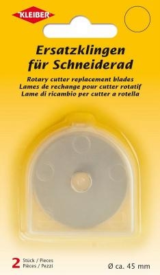 2 Stk Ersatzklingen für Kleiber oder Monoquick Rollschneider