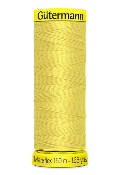 Elastisches Garn Gütermann Maraflex 150m gelb Nr. 580