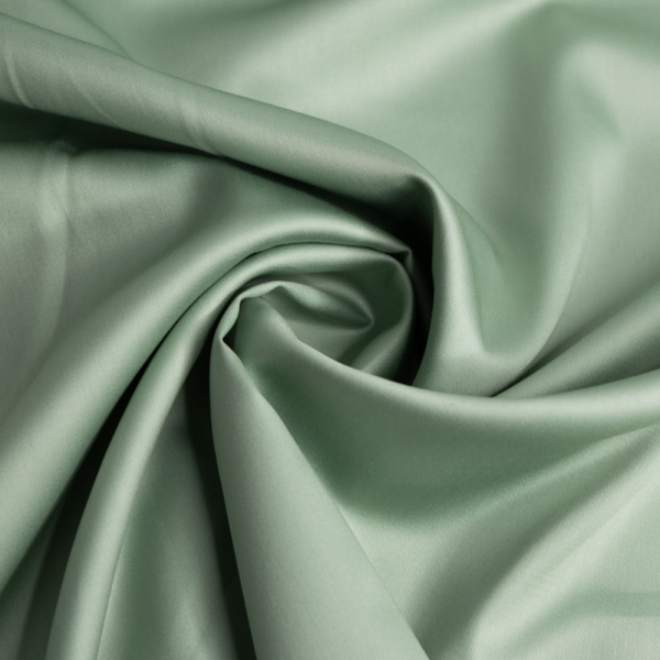 Baumwollsatin Luxury Soft salbei