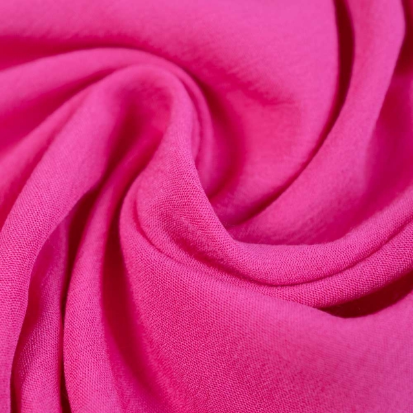 Viskosewebware Crinkle pink