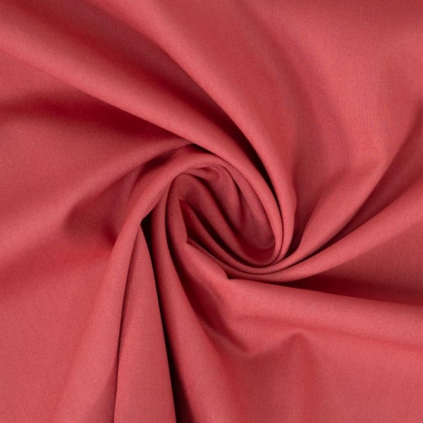 Edle Baumwollwebware coral