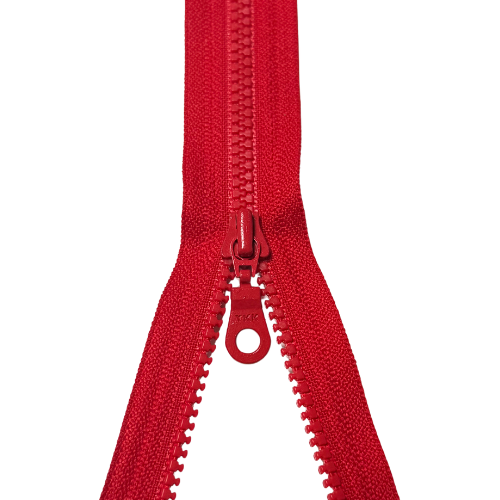 YKK nicht teilbarer Reißverschluss Krampe rot 25cm