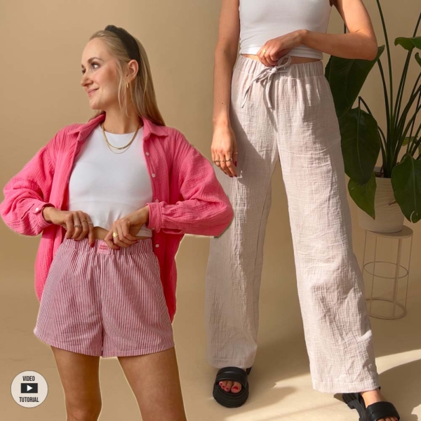 Schnittmuster sewingmachina Bundle Hose Peter & Udo