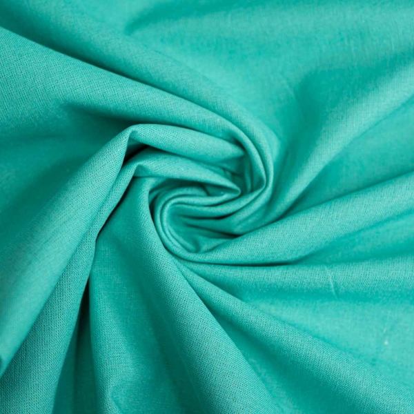 Baumwolle Webware Fahnentuch mint