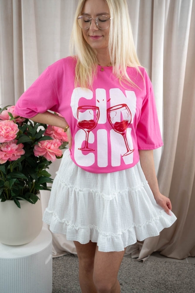 Oversized Shirt Cin Cin pink