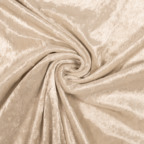 Pannesamt elastisch hellbeige