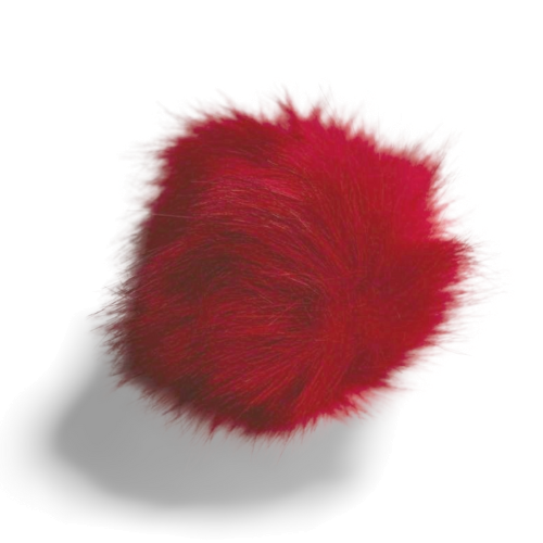 Evlis Bommel 100% Kunsthaar rot