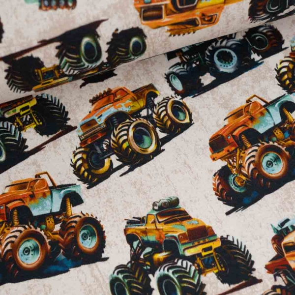 Alpensweat Monstertrucks hellbeige