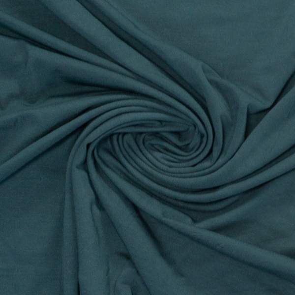 Bamboo Jersey petrol dunkel