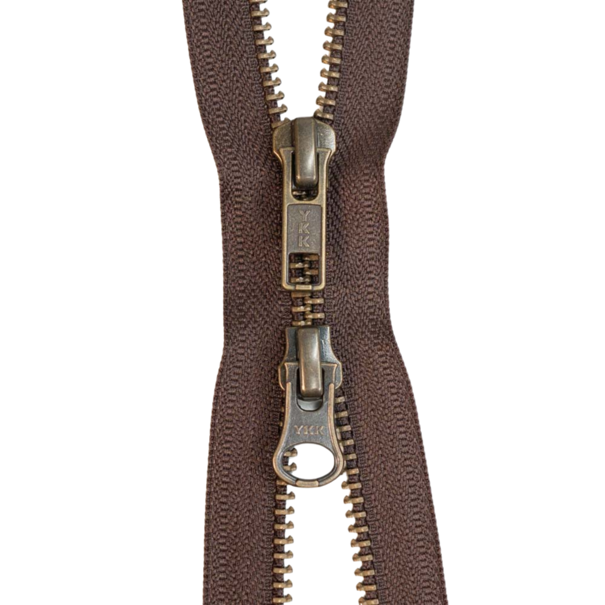YKK Metallreißverschluss Gold 14 Cm – Nicht Teilbar, Für Kleidung & Jeans