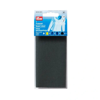 Prym Flickstoff dunkelgrau 12x45cm
