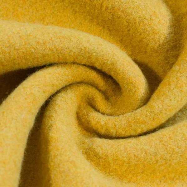 Woll Walkloden Wanda senfgelb