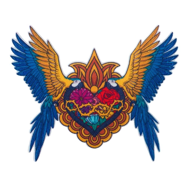 Applikation Frieda Papagei