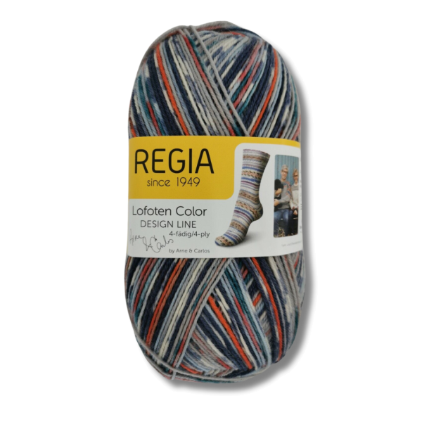 Regia150gr 6-fädig Lofoten Color 4010