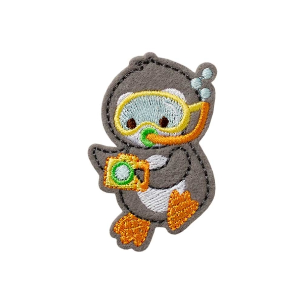 Applikation Pinguin Taucher
