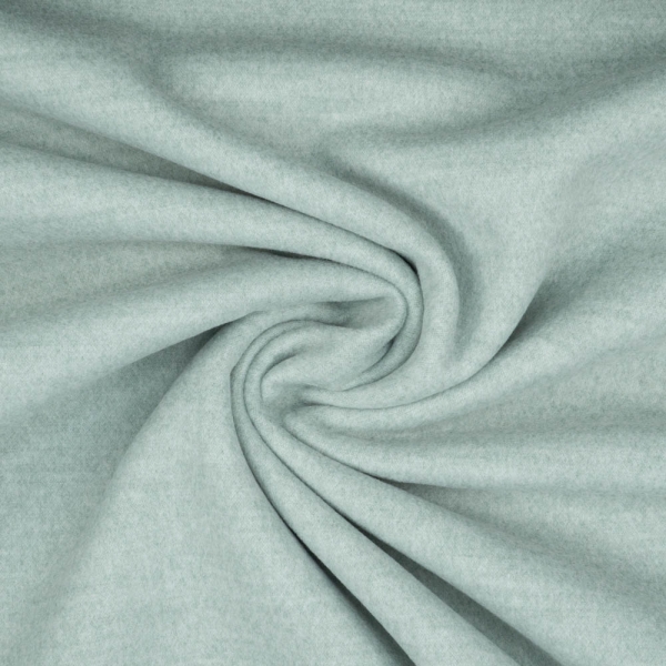 Mantelstoff Velour Meliert mint