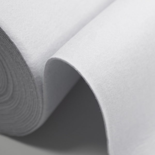 Filz 3mm weiß