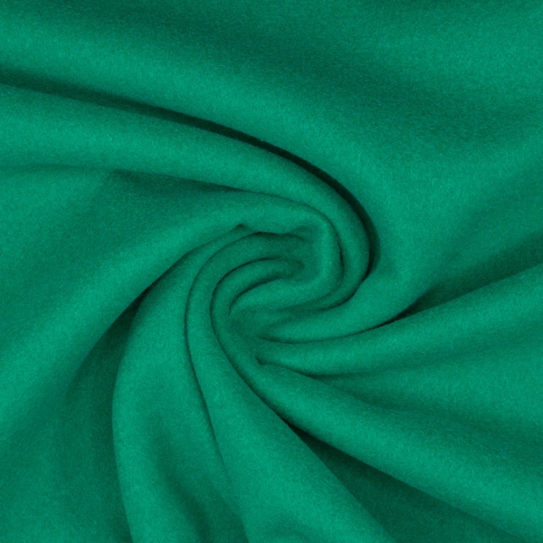 Mantelstoff Velour grün